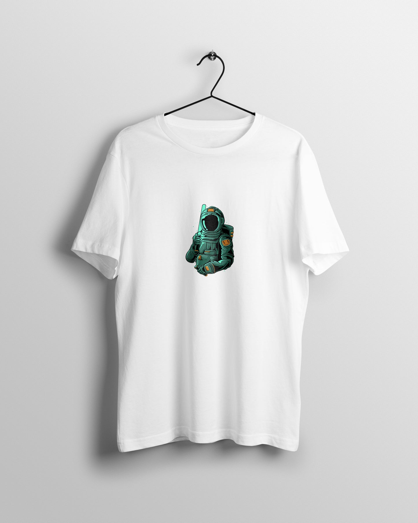 Astronaut Graphic Printed Unisex Oversized T-shirt D059