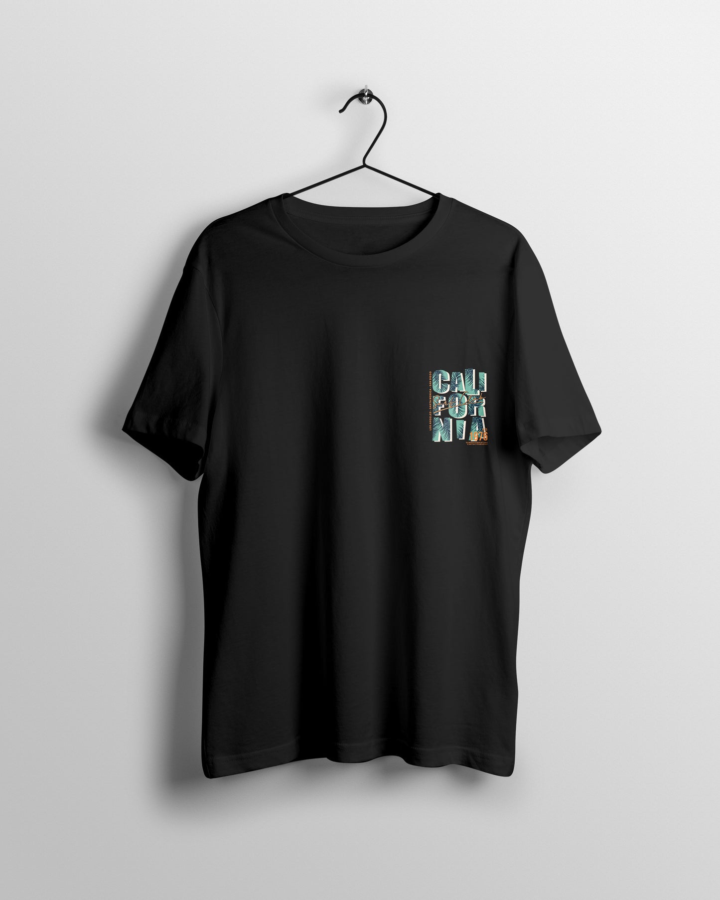 California Graphic Printed Unisex Oversized T-shirt D046