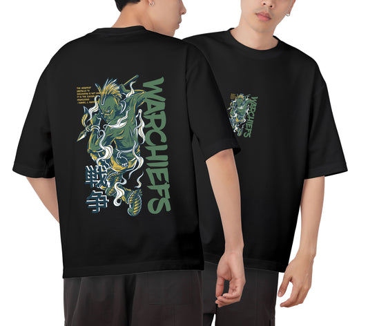 Warchiefs Graphic Printed  Unisex Oversized T-shirt D069