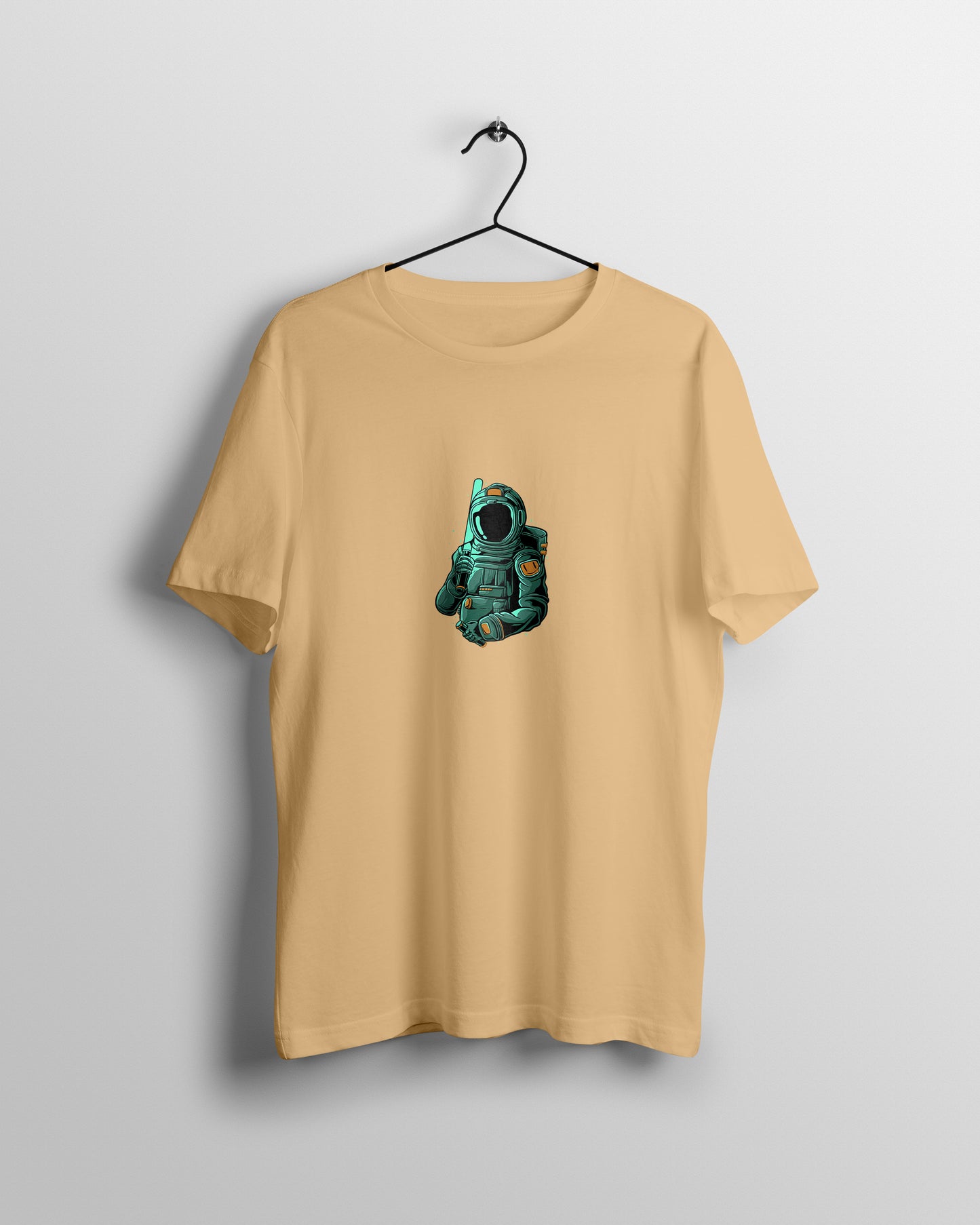 Astronaut Graphic Printed Unisex Oversized T-shirt D059