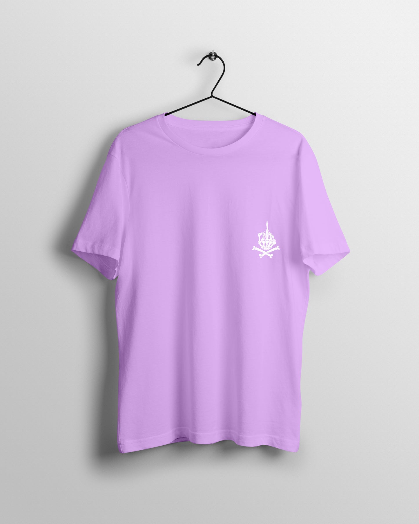 Skull Hand Graphic Printed Unisex Oversized T-shirt D047