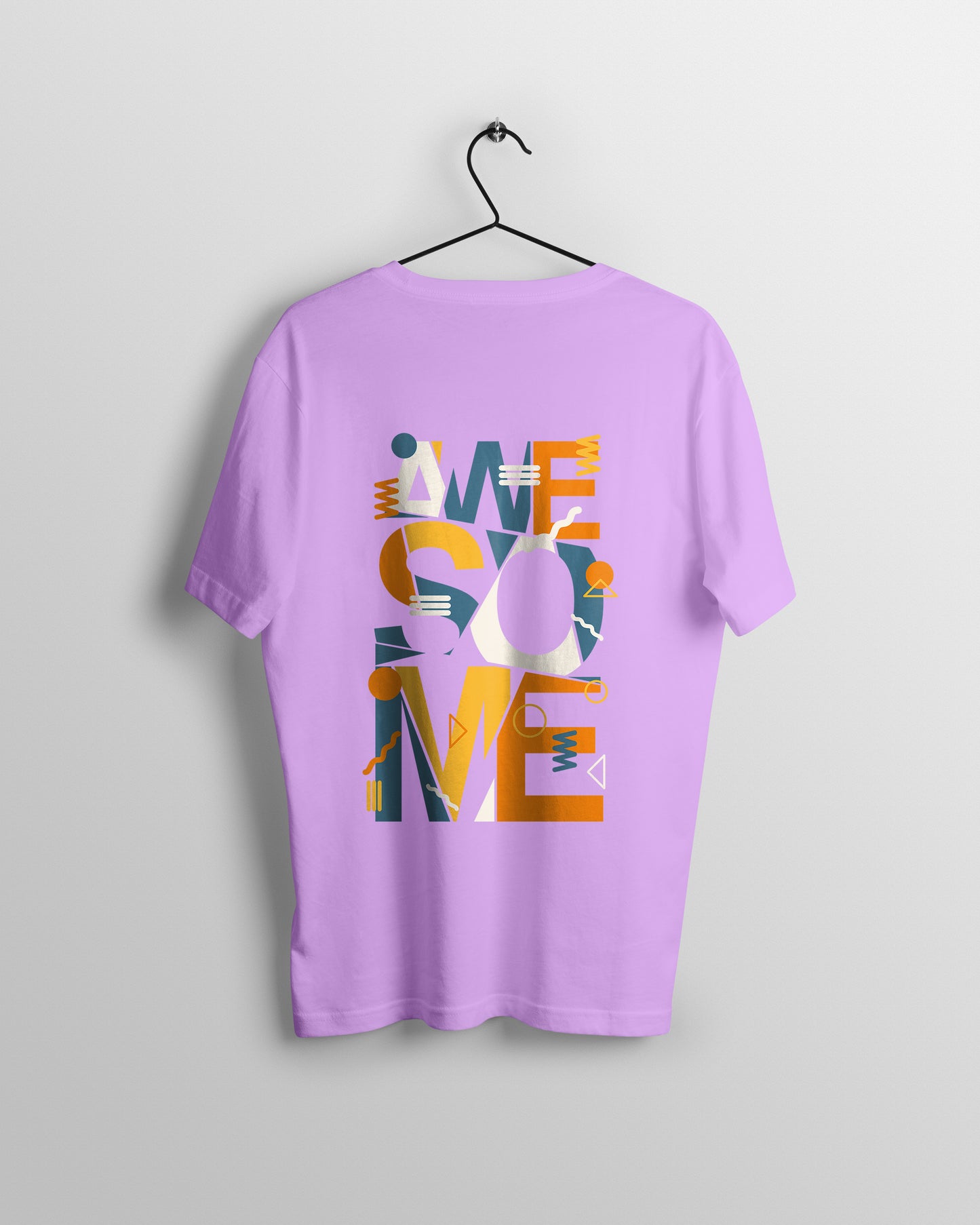 Awesome Graphic Printed  Unisex Oversized T-shirt D027