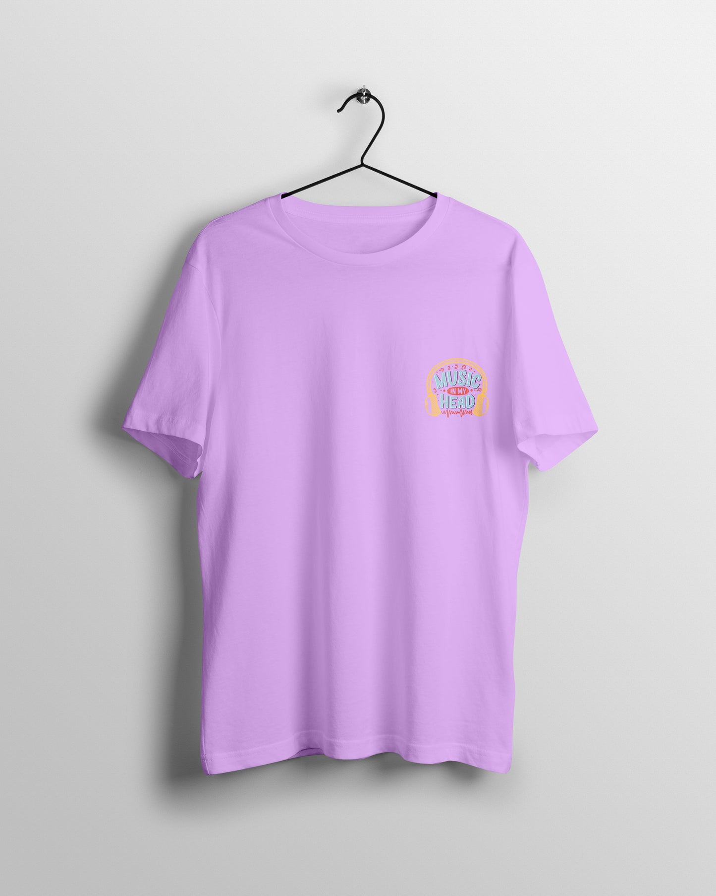 Music Head Graphic Printed Unisex Oversized T-shirt D051