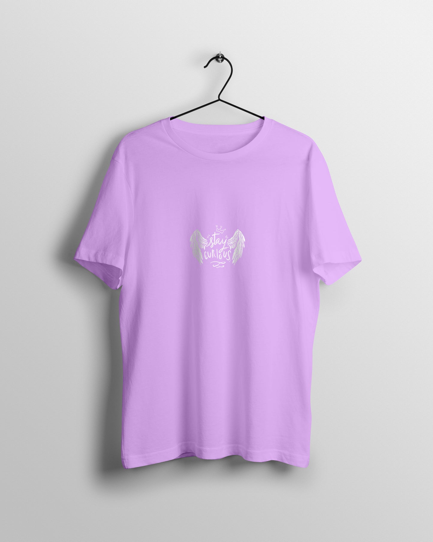 Stay Curious Graphic Printed Unisex Oversized T-shirt D048