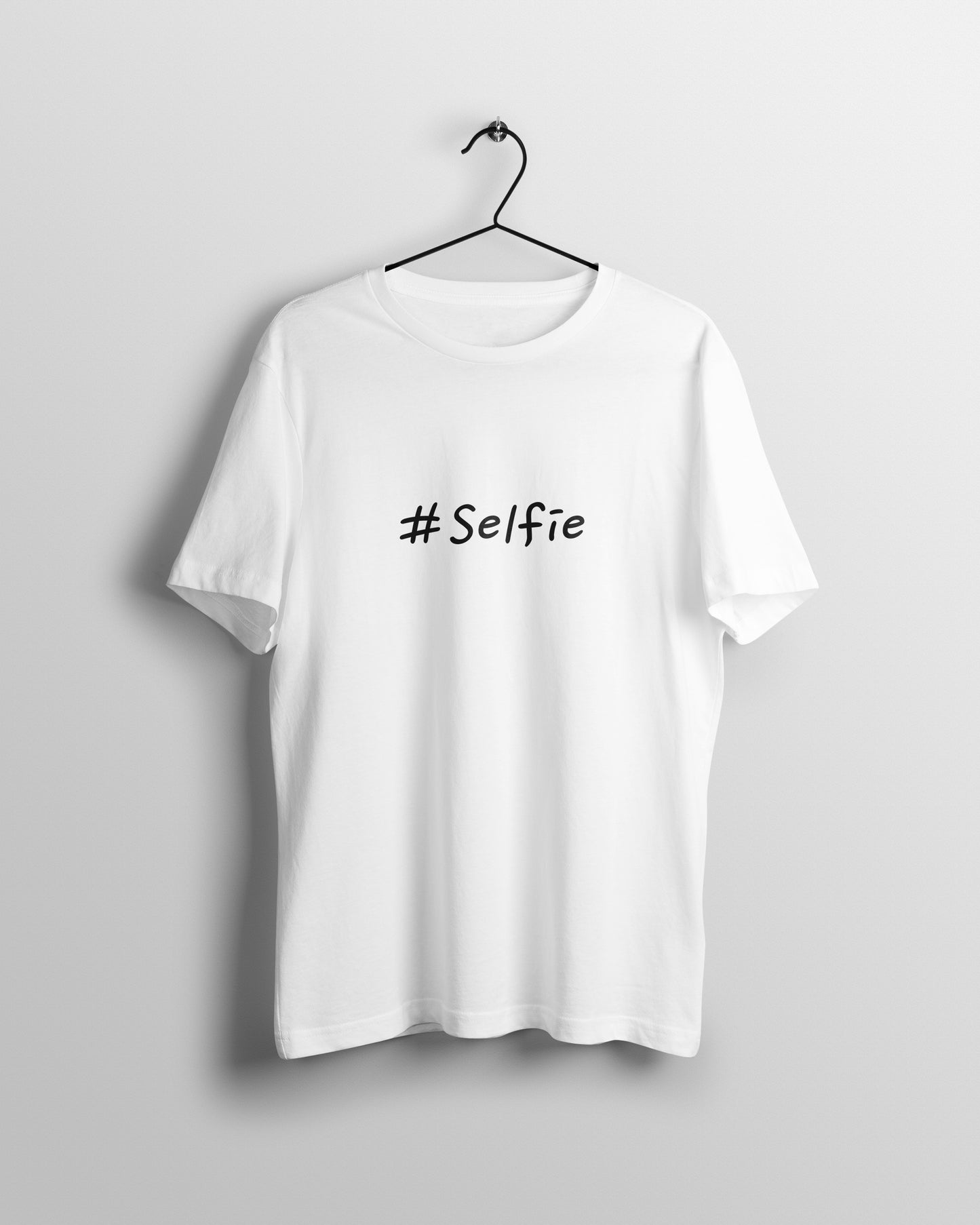 Selfie Teddy Graphic Printed Unisex Oversized T-shirt D086