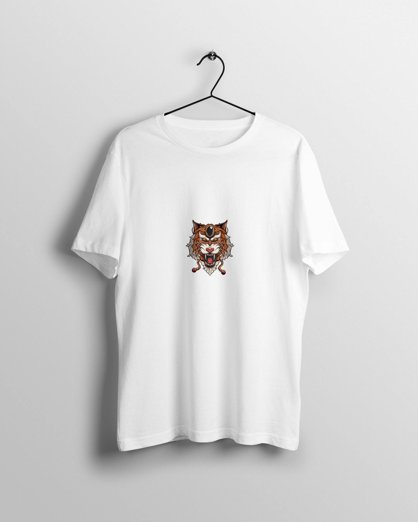 Lion Graphic Printed Unisex Oversized T-shirt D075