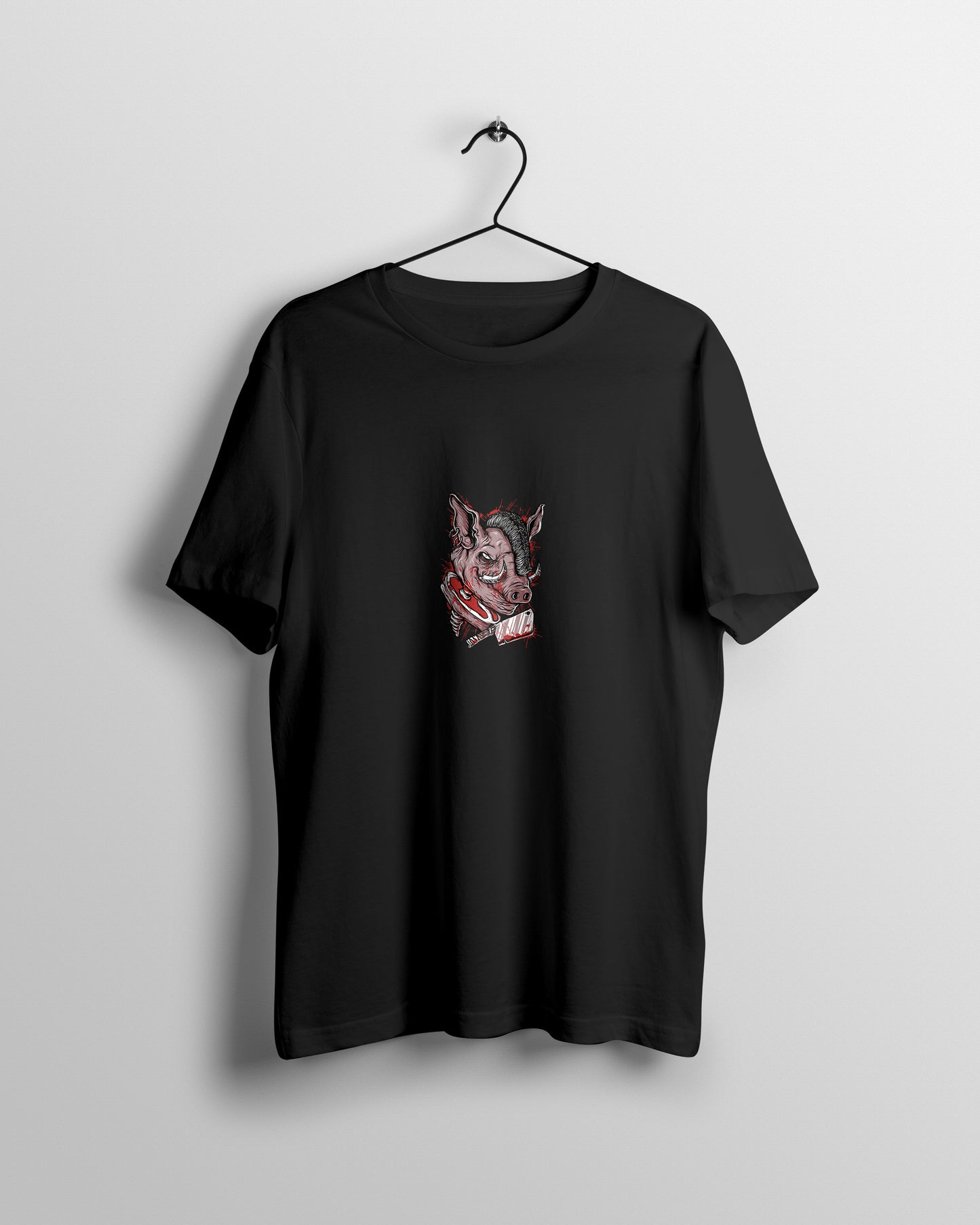 Wolf Graphic Printed Unisex Oversized T-shirt D070