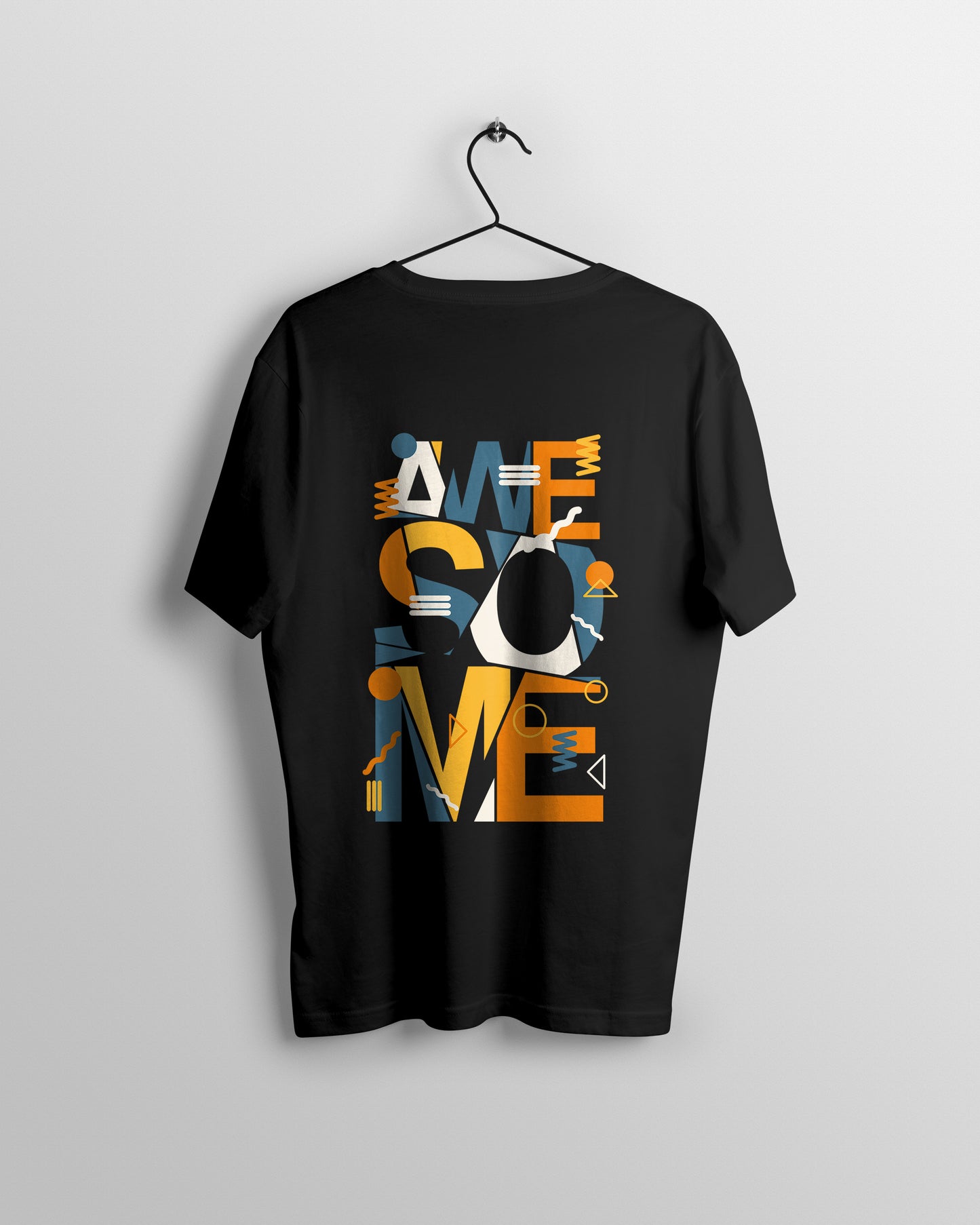 Awesome Graphic Printed  Unisex Oversized T-shirt D027