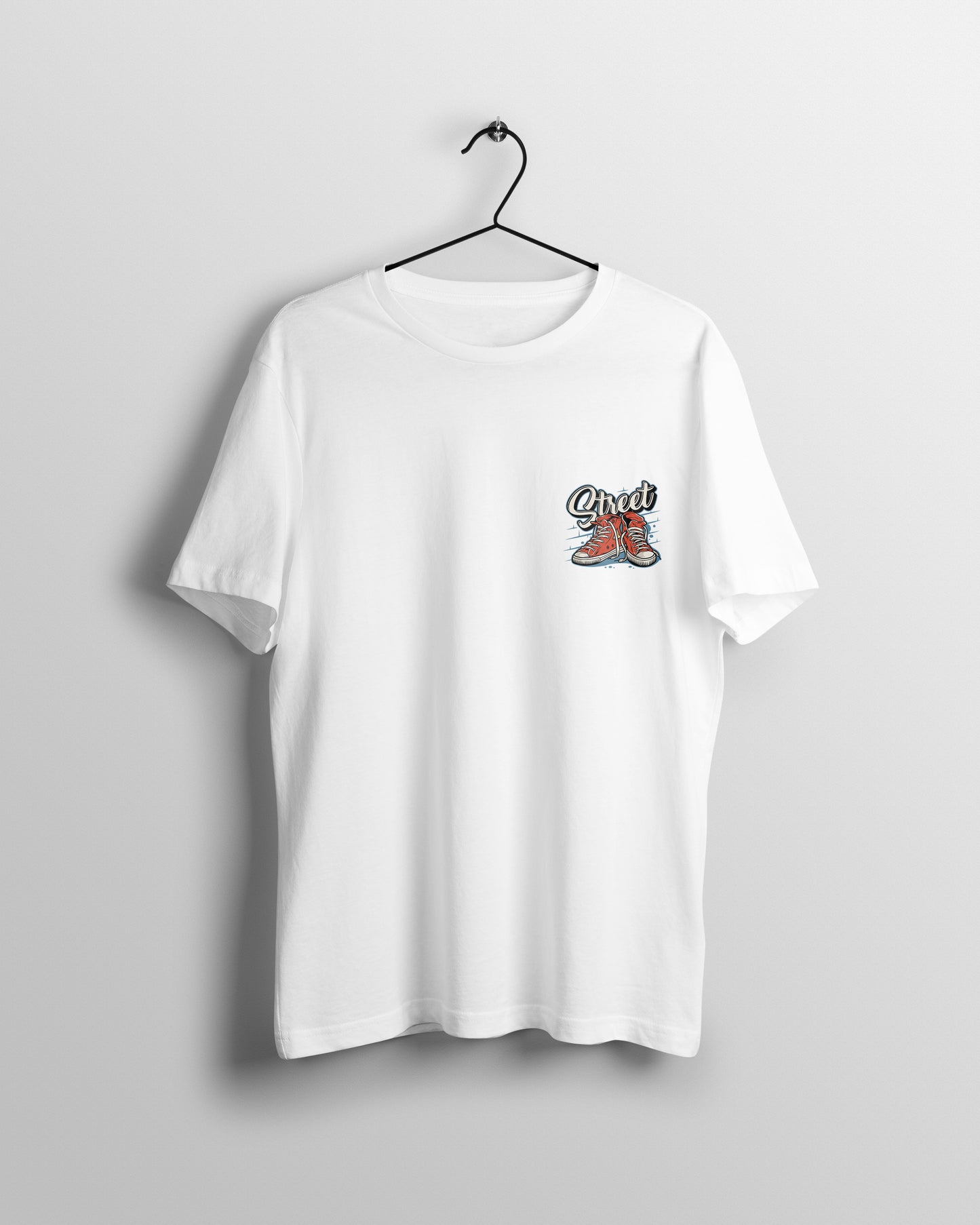 Street Graphic Printed Unisex Oversized T-shirt D057