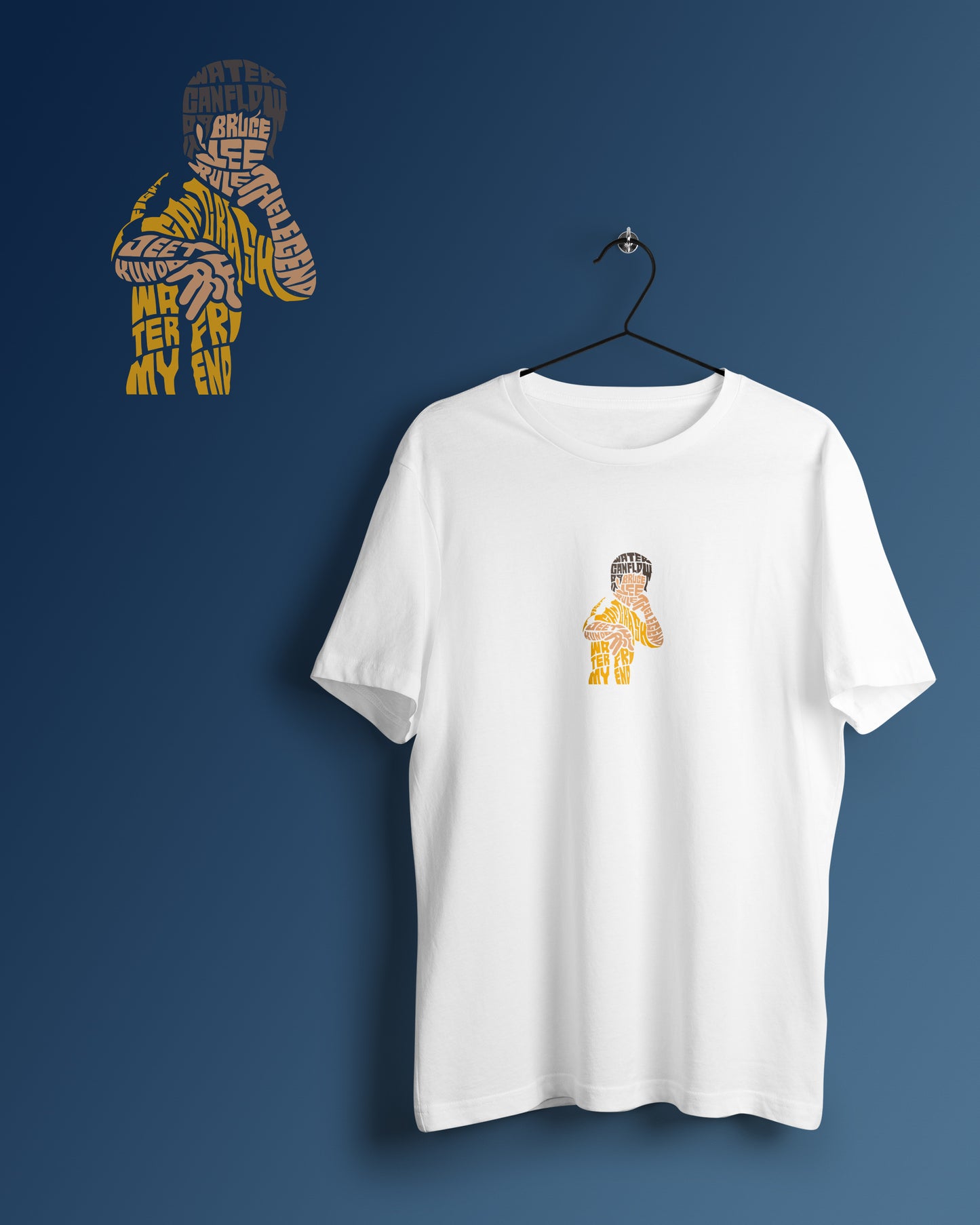 Bruce Lee Graphic Printed Unisex Oversized T-shirt D110
