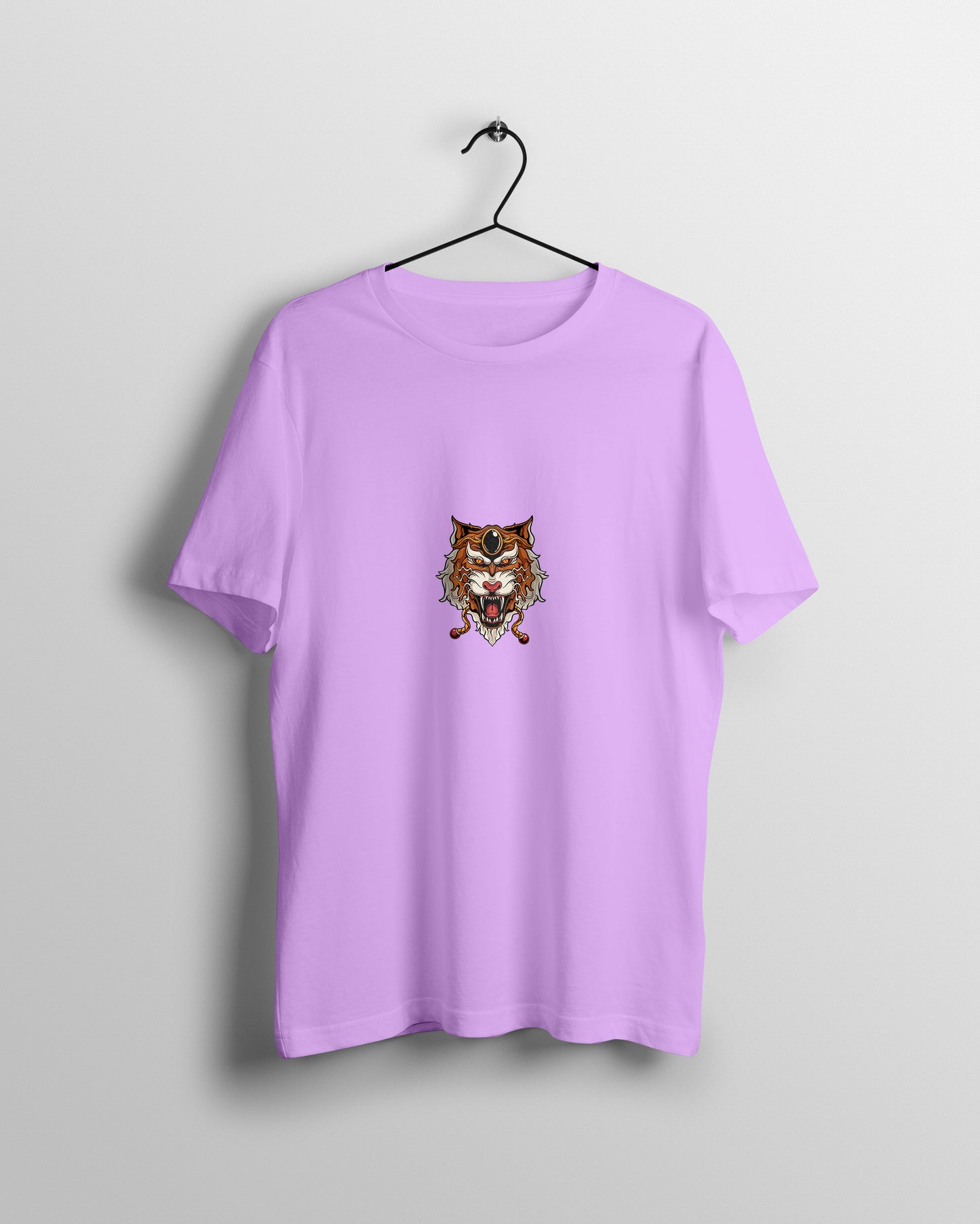 Lion Graphic Printed Unisex Oversized T-shirt D075