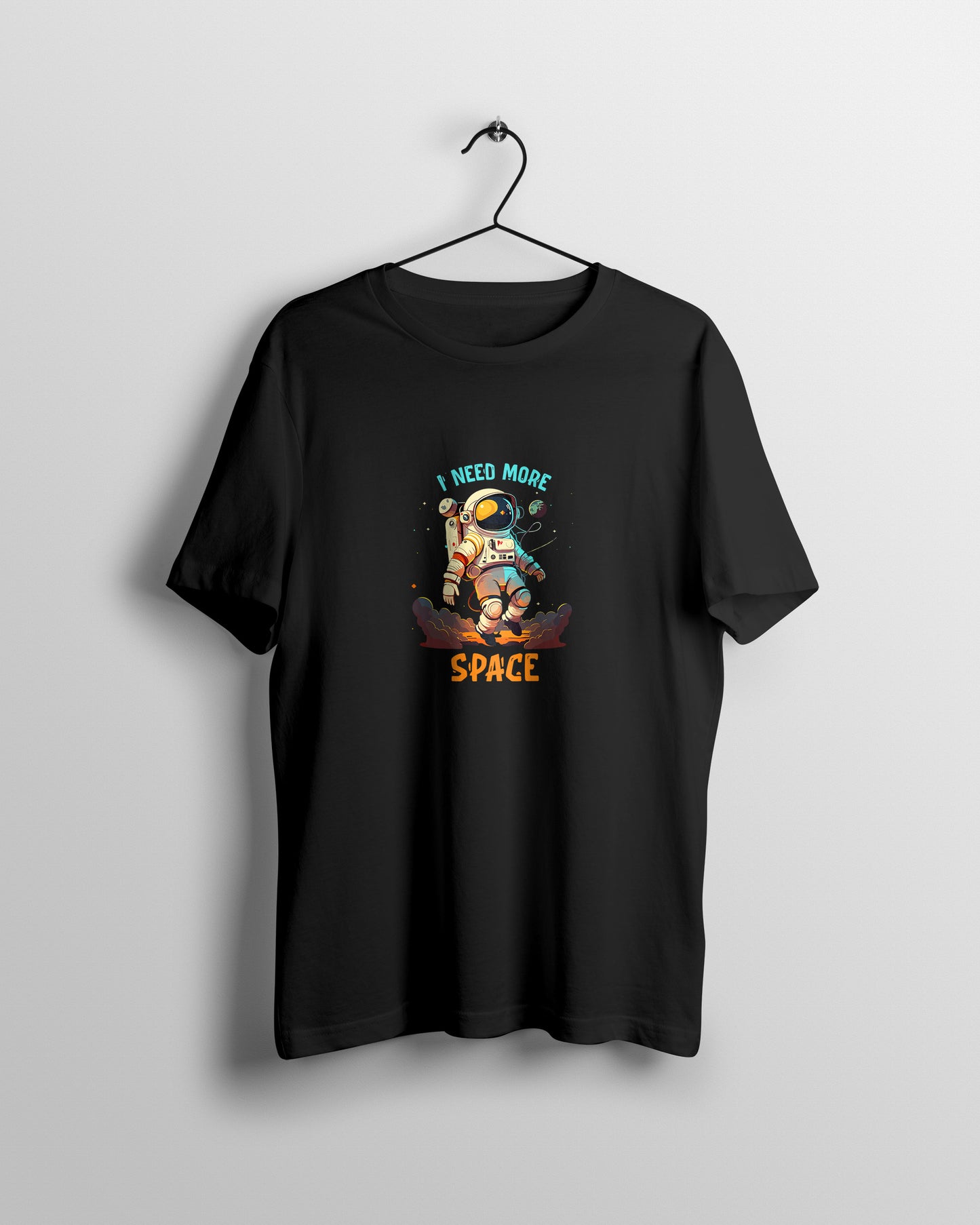 I Need More Space Graphic Printed Unisex Oversized T-shirt D028