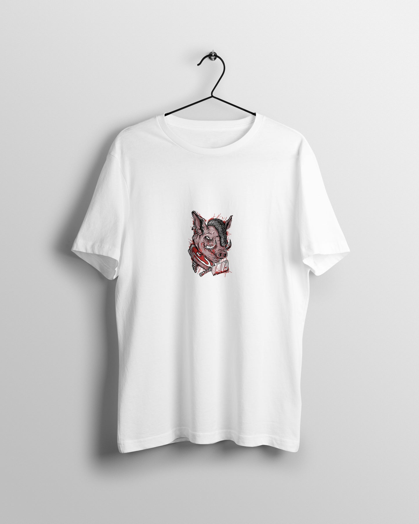 Wolf Graphic Printed Unisex Oversized T-shirt D070
