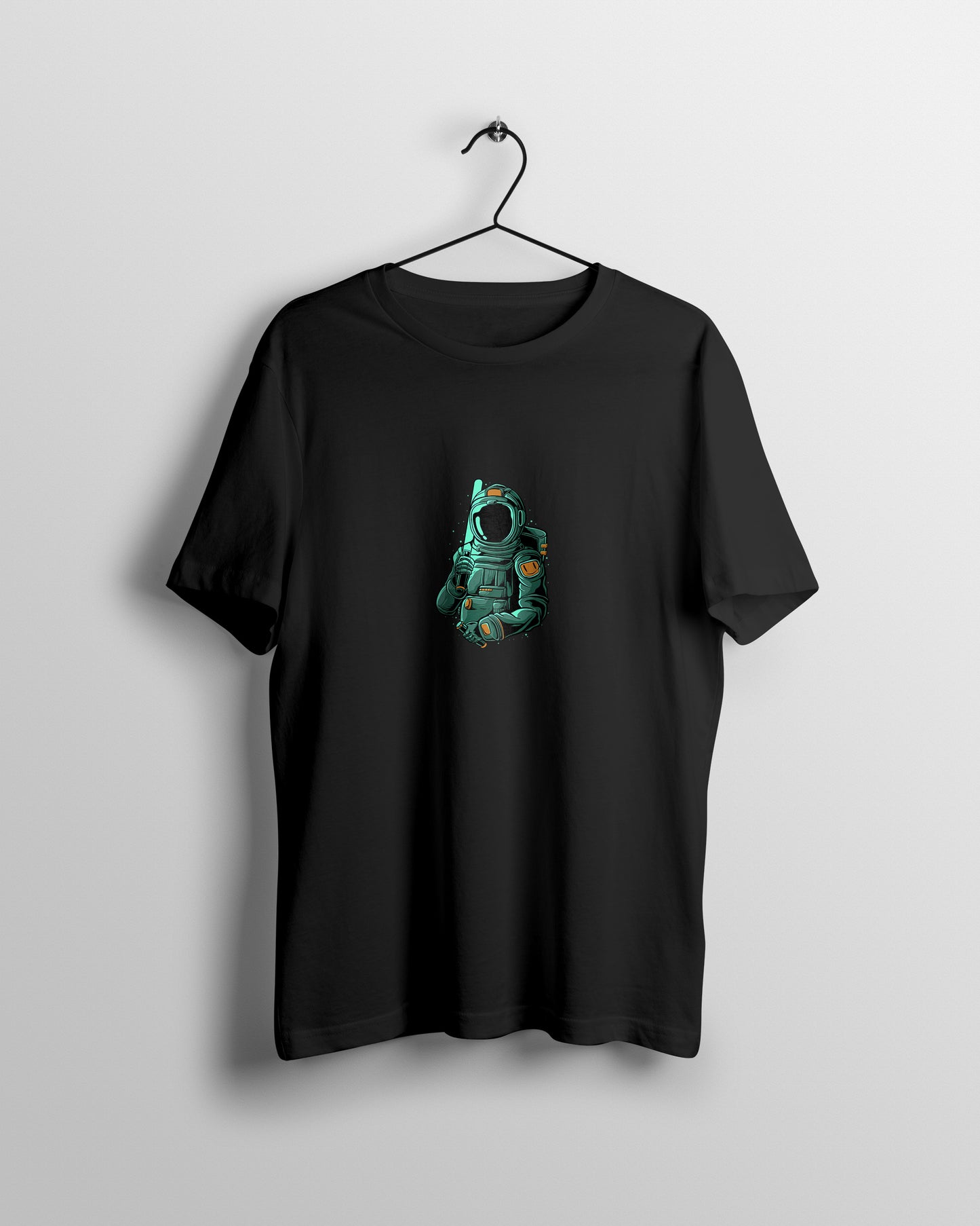 Astronaut Graphic Printed Unisex Oversized T-shirt D059