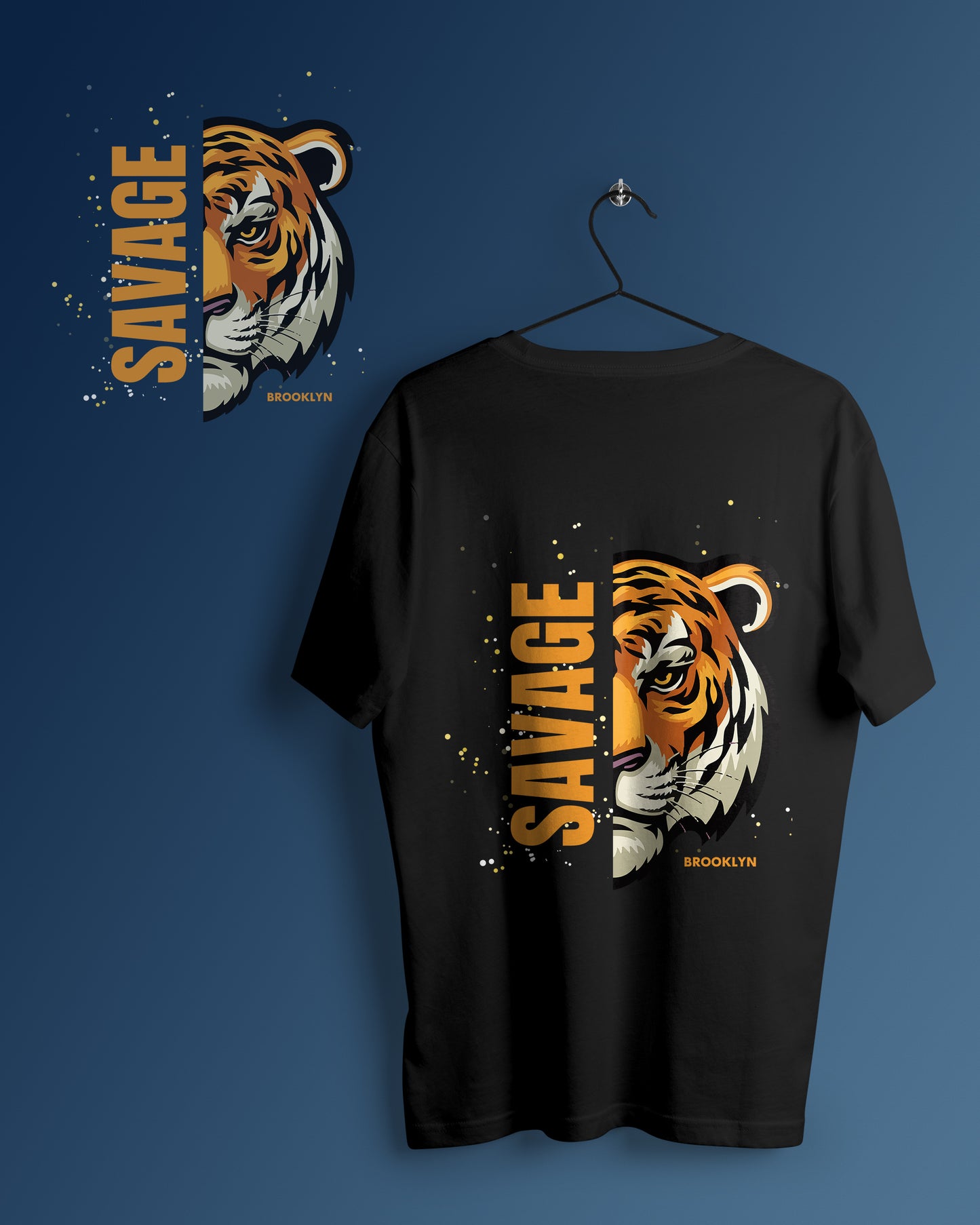 Savage Graphic Printed Unisex Oversized T-shirt D100