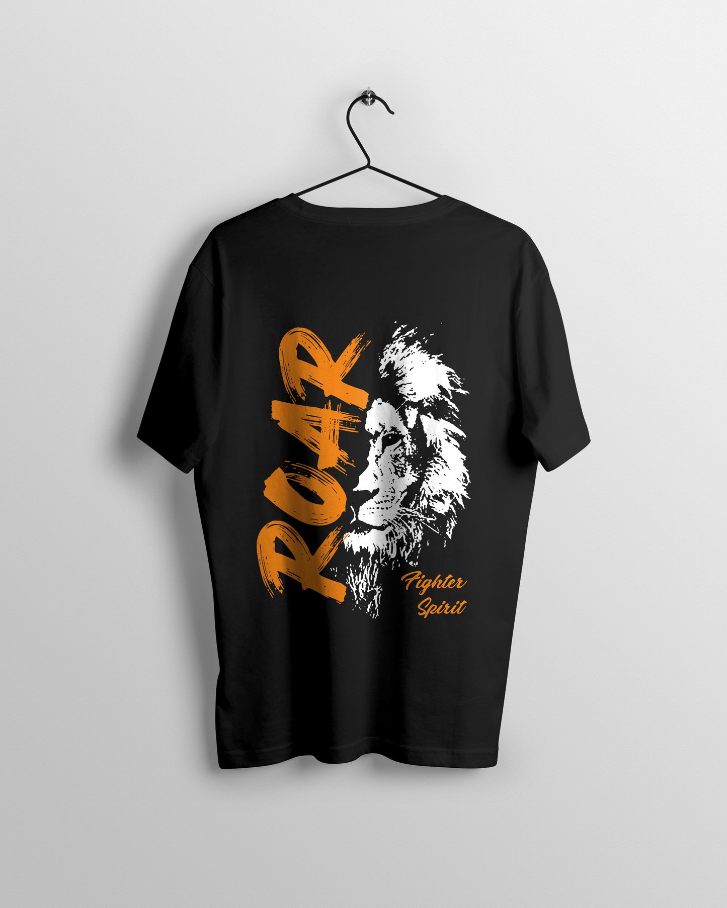 Roar Graphic Printed Unisex Oversized T-shirt D032