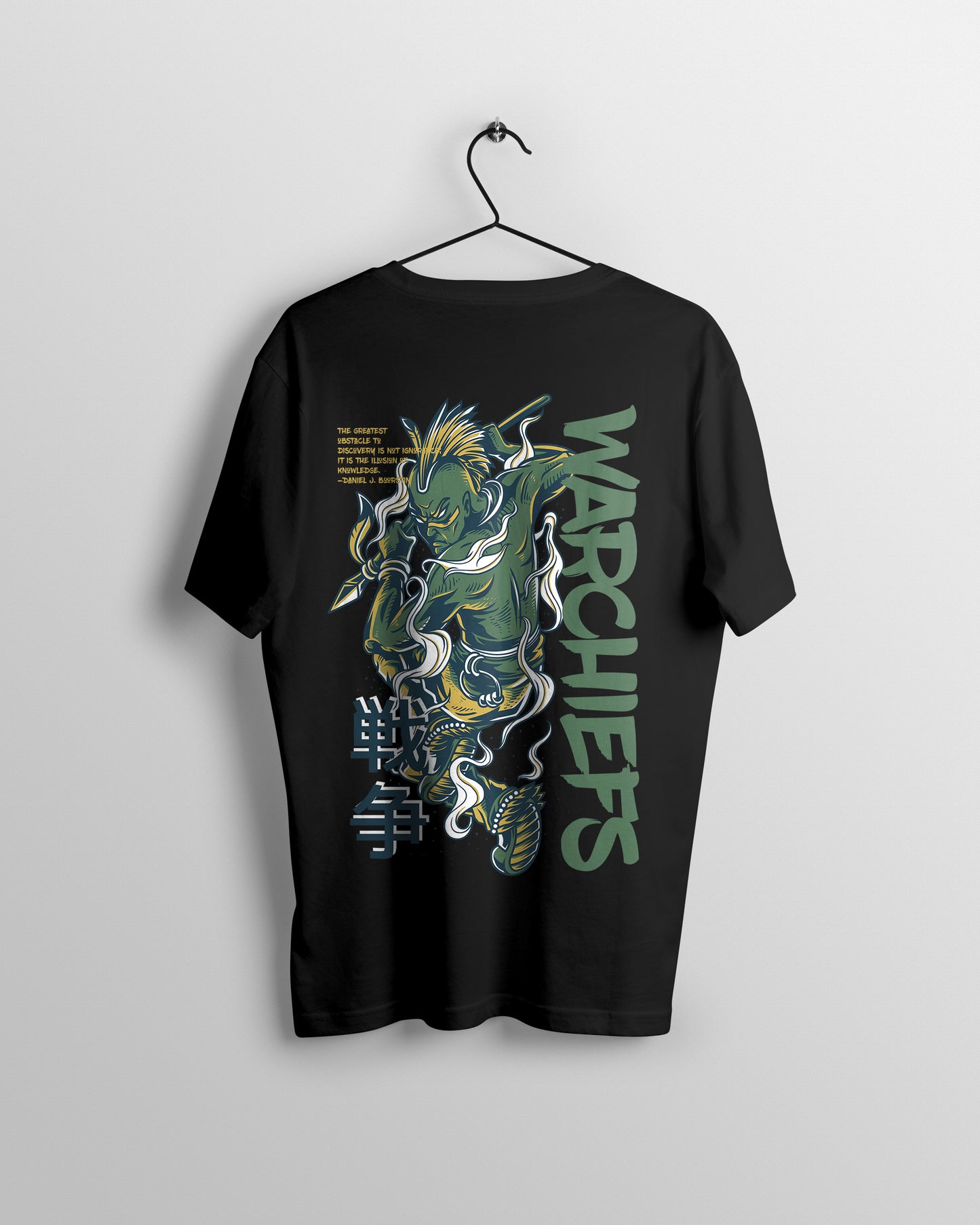 Warchiefs Graphic Printed  Unisex Oversized T-shirt D069