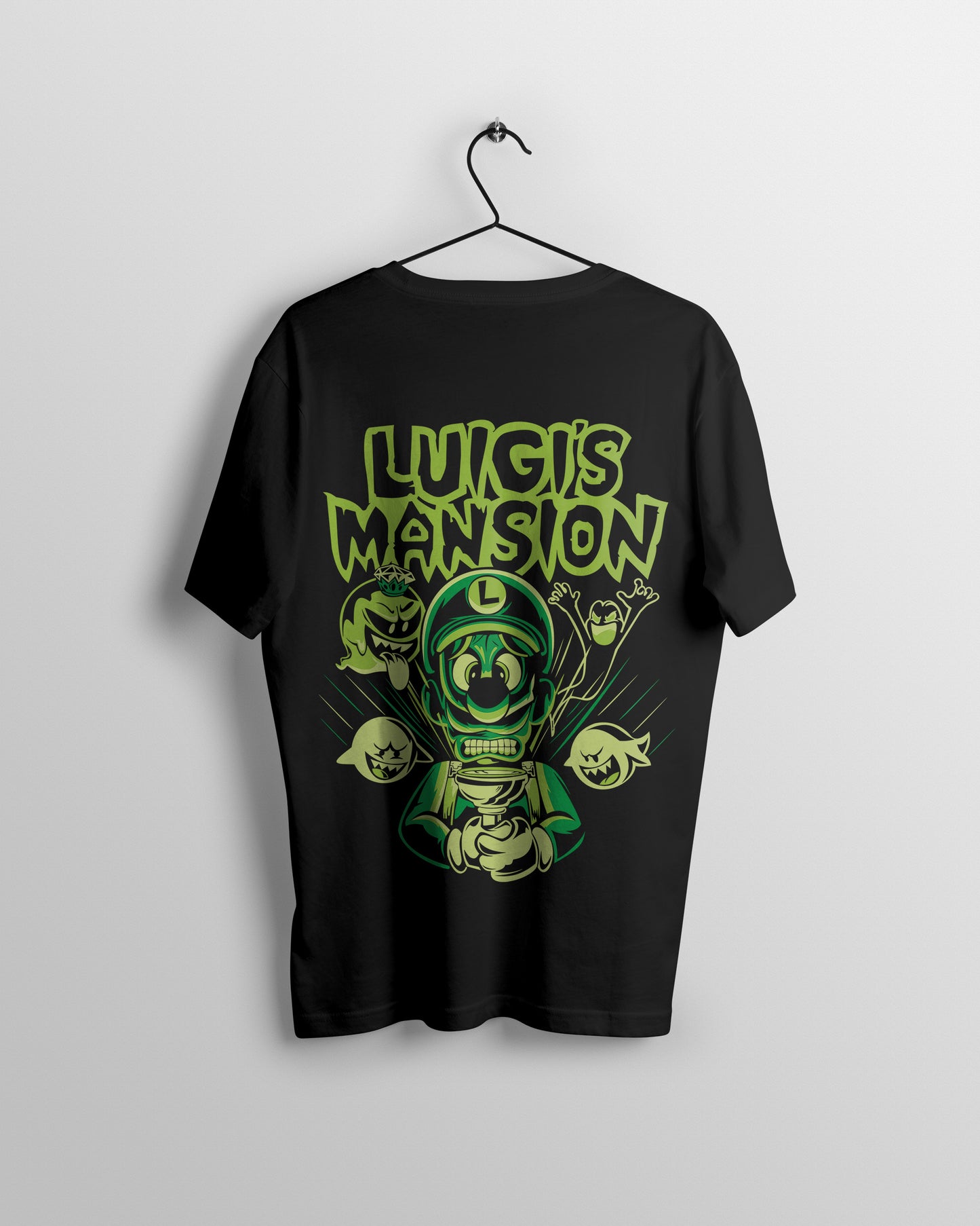Lulglis Mansion Graphic Printed  Unisex Oversized T-shirt D002