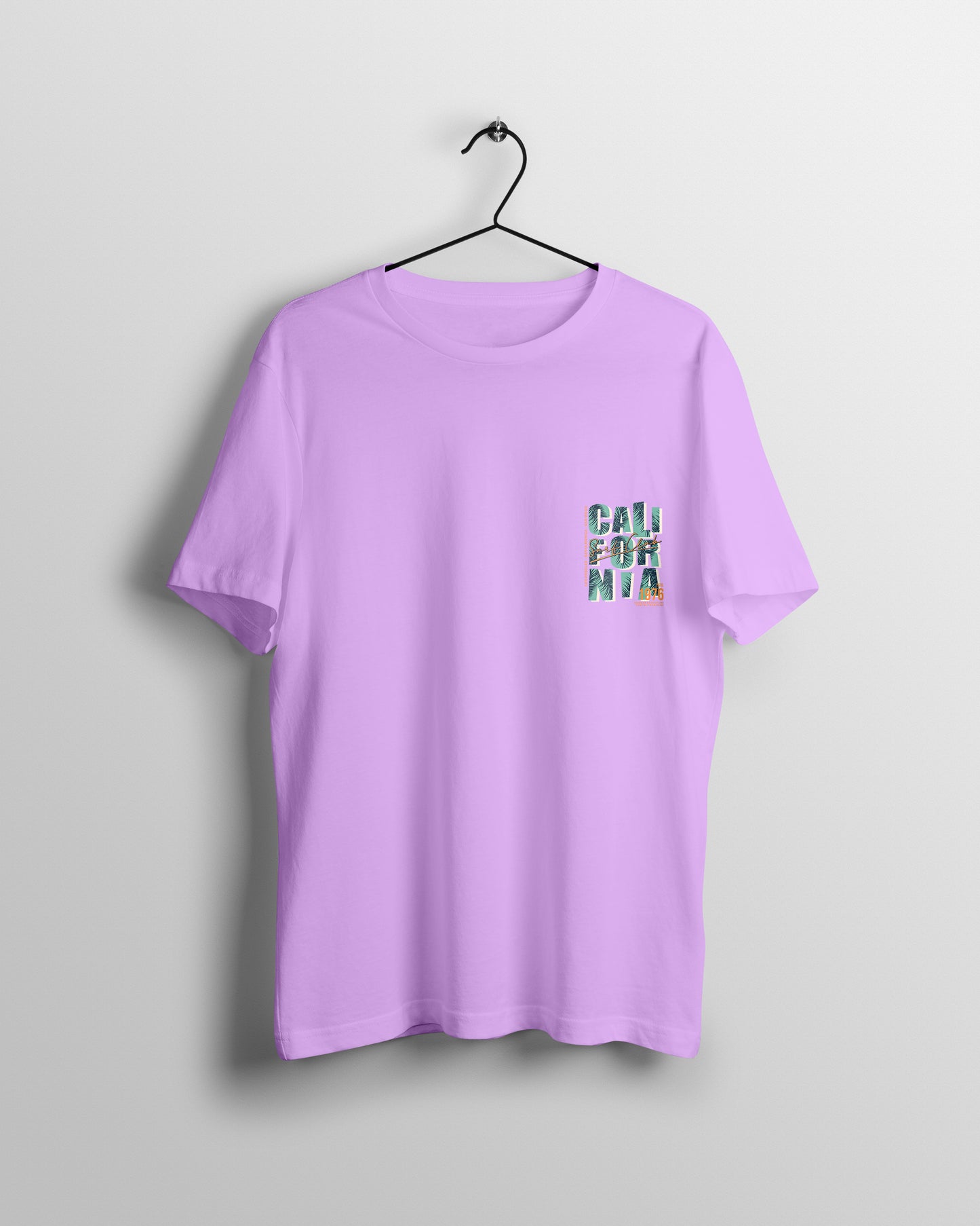 California Graphic Printed Unisex Oversized T-shirt D046