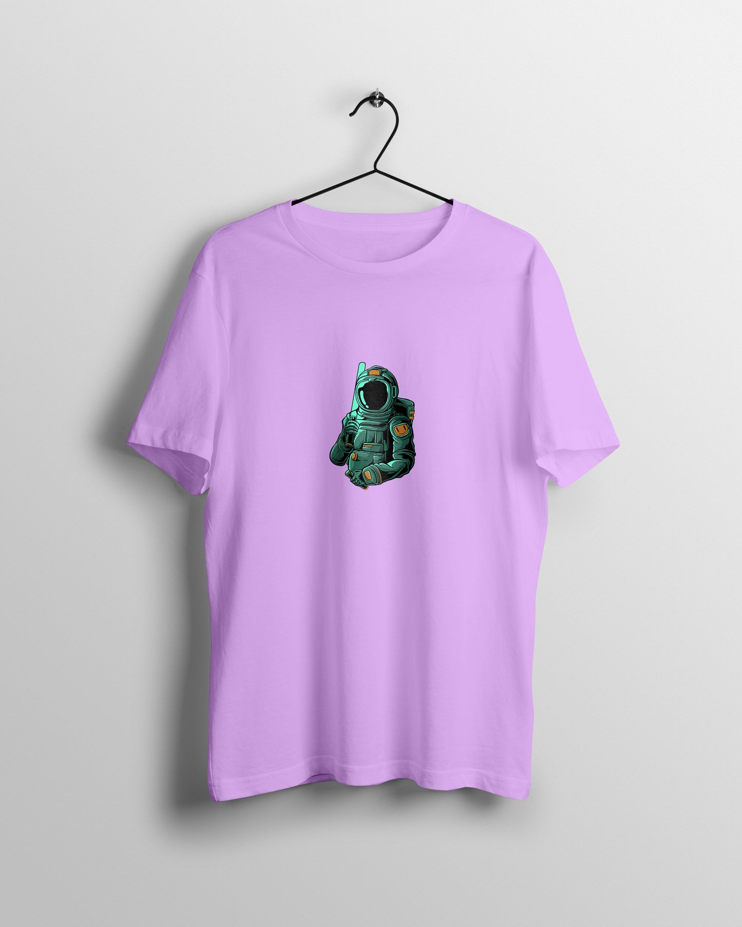 Astronaut Graphic Printed Unisex Oversized T-shirt D059
