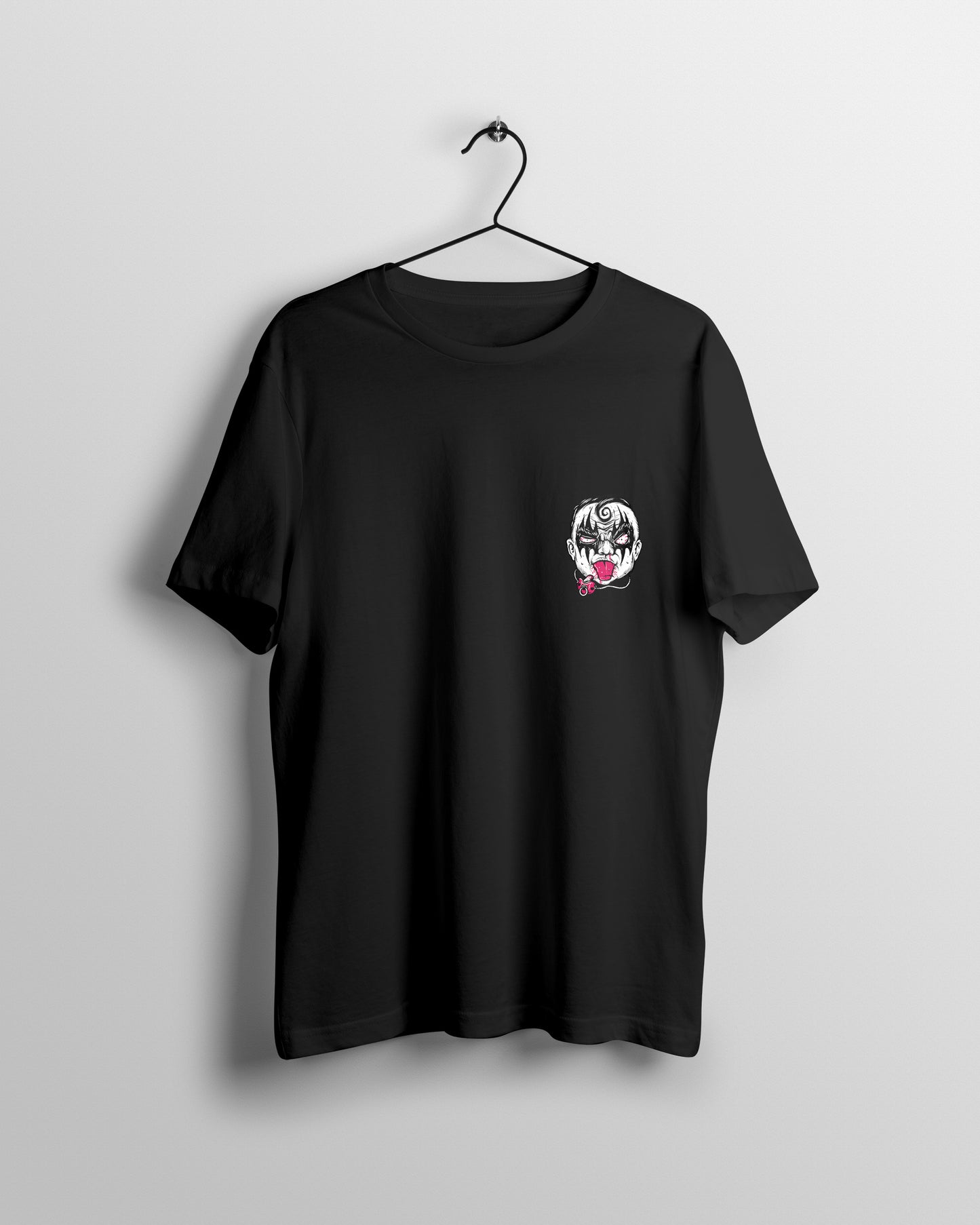 Face Graphic Printed Unisex Oversized T-shirt D062