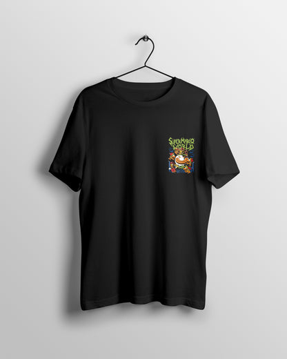 Super Mario World Graphic Printed  Unisex Oversized T-shirt D016