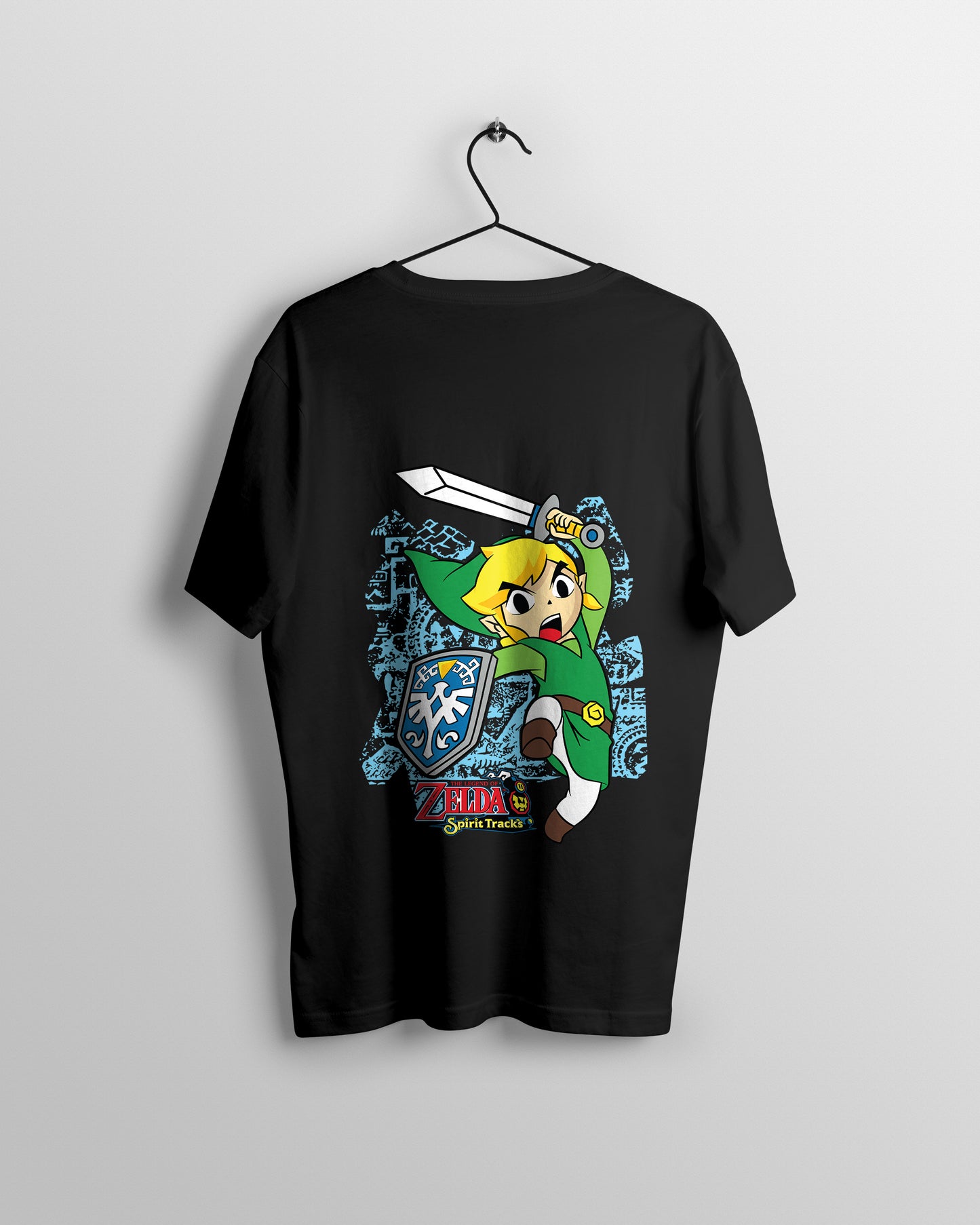 Zelda Spirit Tracks Graphic Printed Unisex Oversized T-shirt D020