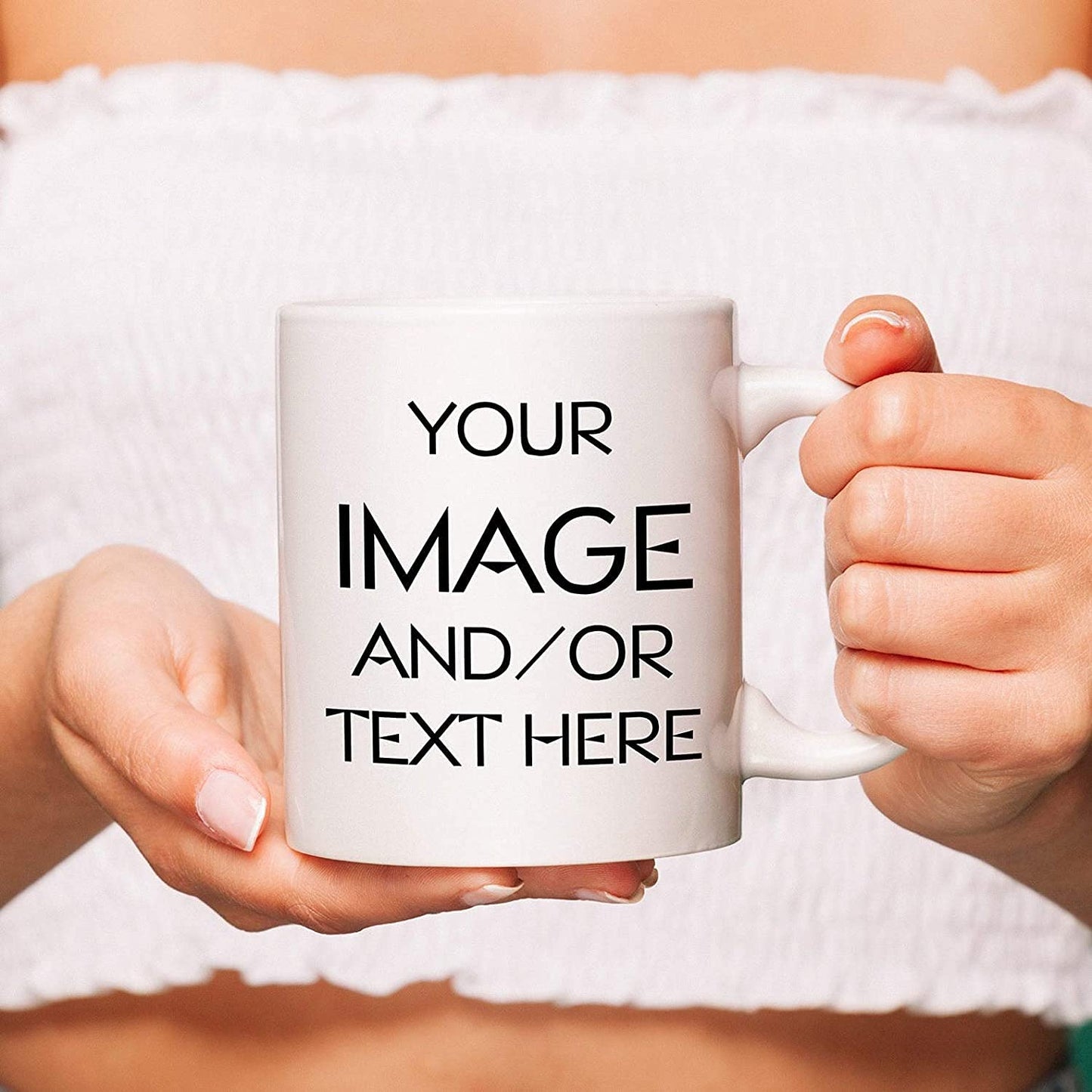Personalized Customized photo, Quote, name Coffee Mug for Birthday, Anniversary Gift (325 ML)