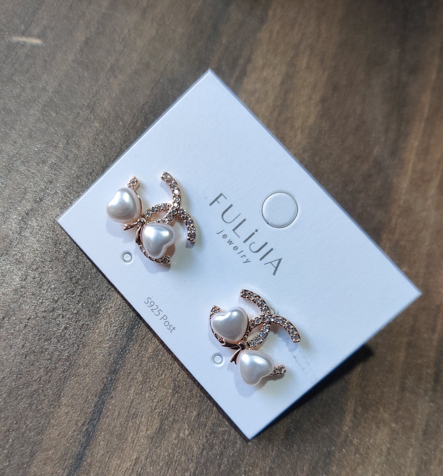 Trendy Korean Earring - stud, heart stud -15111