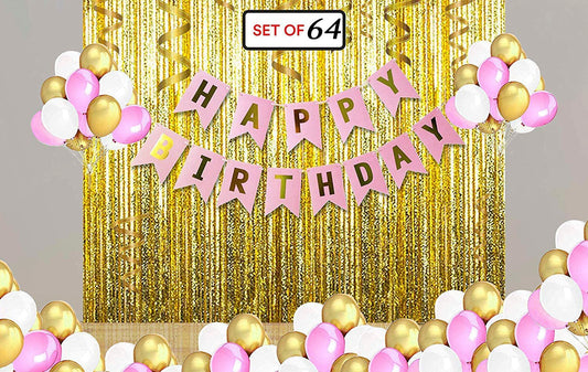 birthday celebration pack of 64 combo