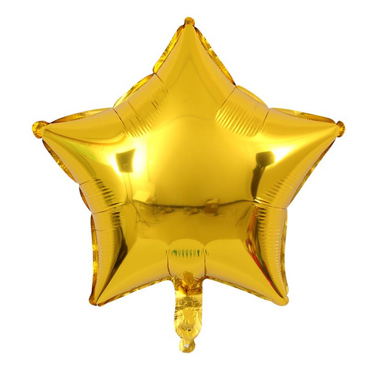Golden 18"inch Star Foil Balloon