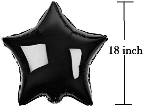 Black 18"inch Star Foil Balloon
