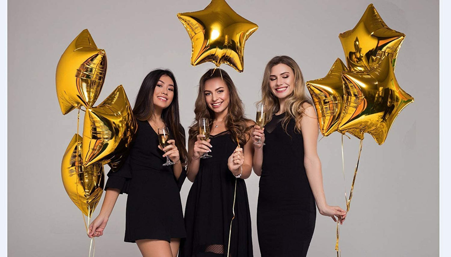 Golden 18"inch Star Foil Balloon