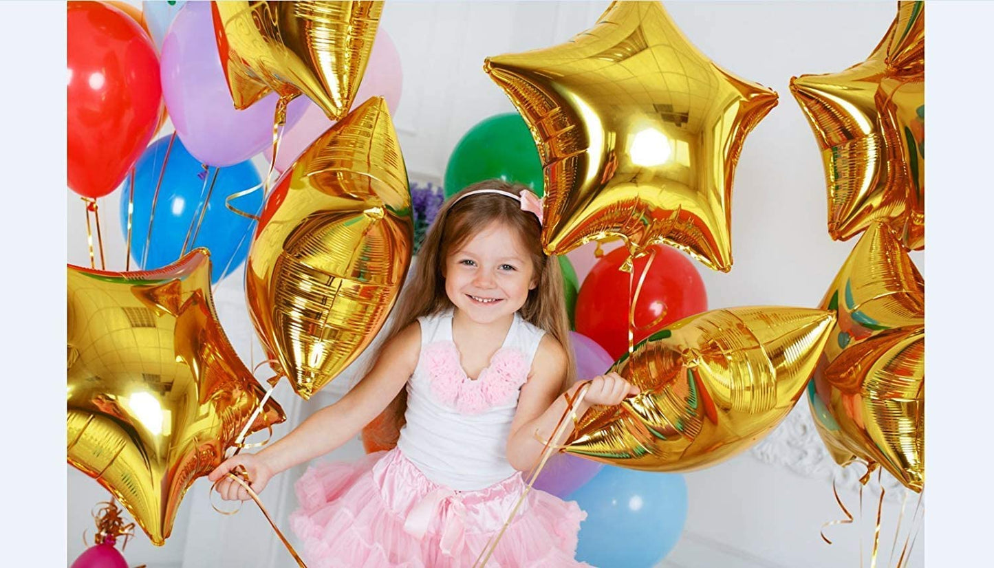 Golden 18"inch Star Foil Balloon