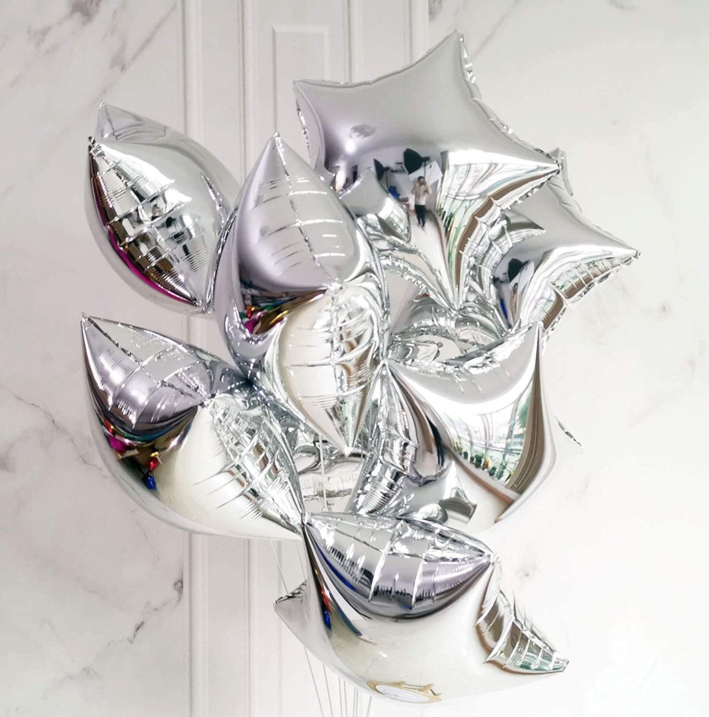 Silver 18"inch star Foil Balloon