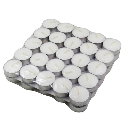 Pack of (50-100) Tealight Candle Unscented