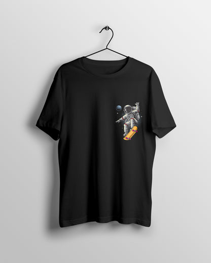 Astronaut  Graphic Printed  Unisex Oversized T-shirt D042