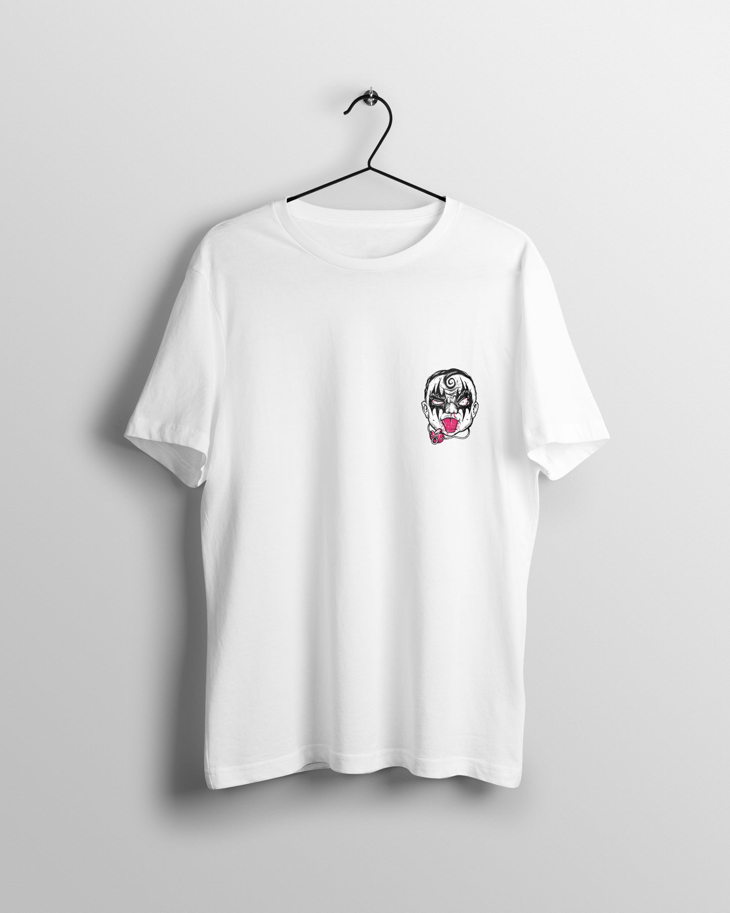 Face Graphic Printed  Unisex Oversized T-shirt D062