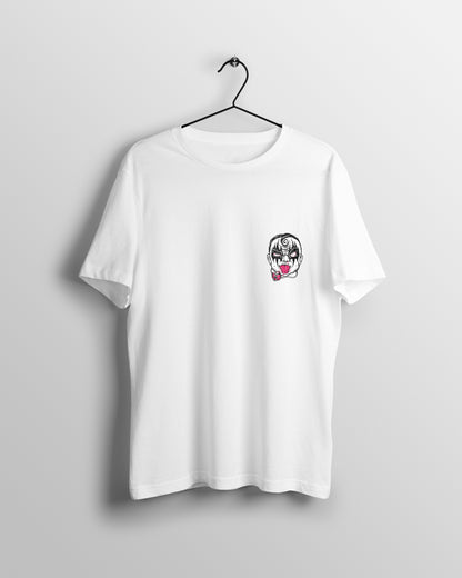 Face Graphic Printed  Unisex Oversized T-shirt D062