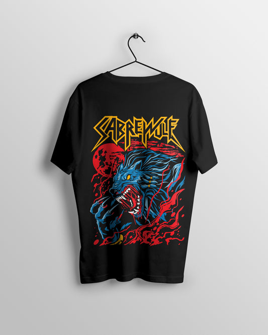 Sabrewulf Graphic Printed  Unisex Oversized T-shirt D010