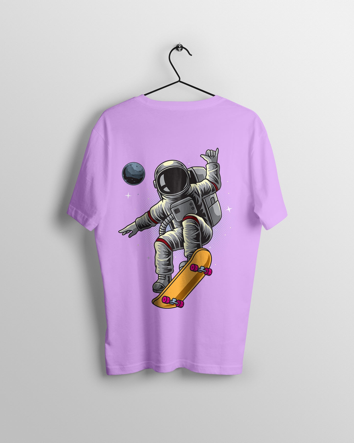 Astronaut  Graphic Printed  Unisex Oversized T-shirt D042