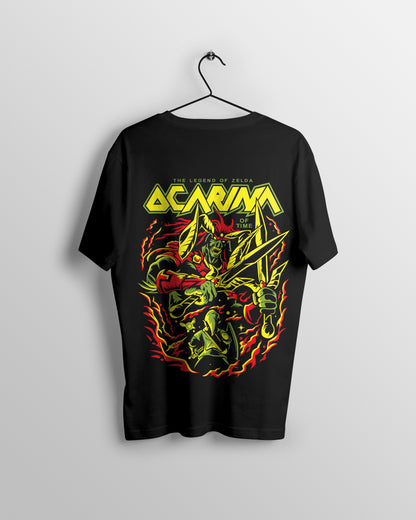 Acarina Graphic Printed  Unisex Oversized T-shirt D005