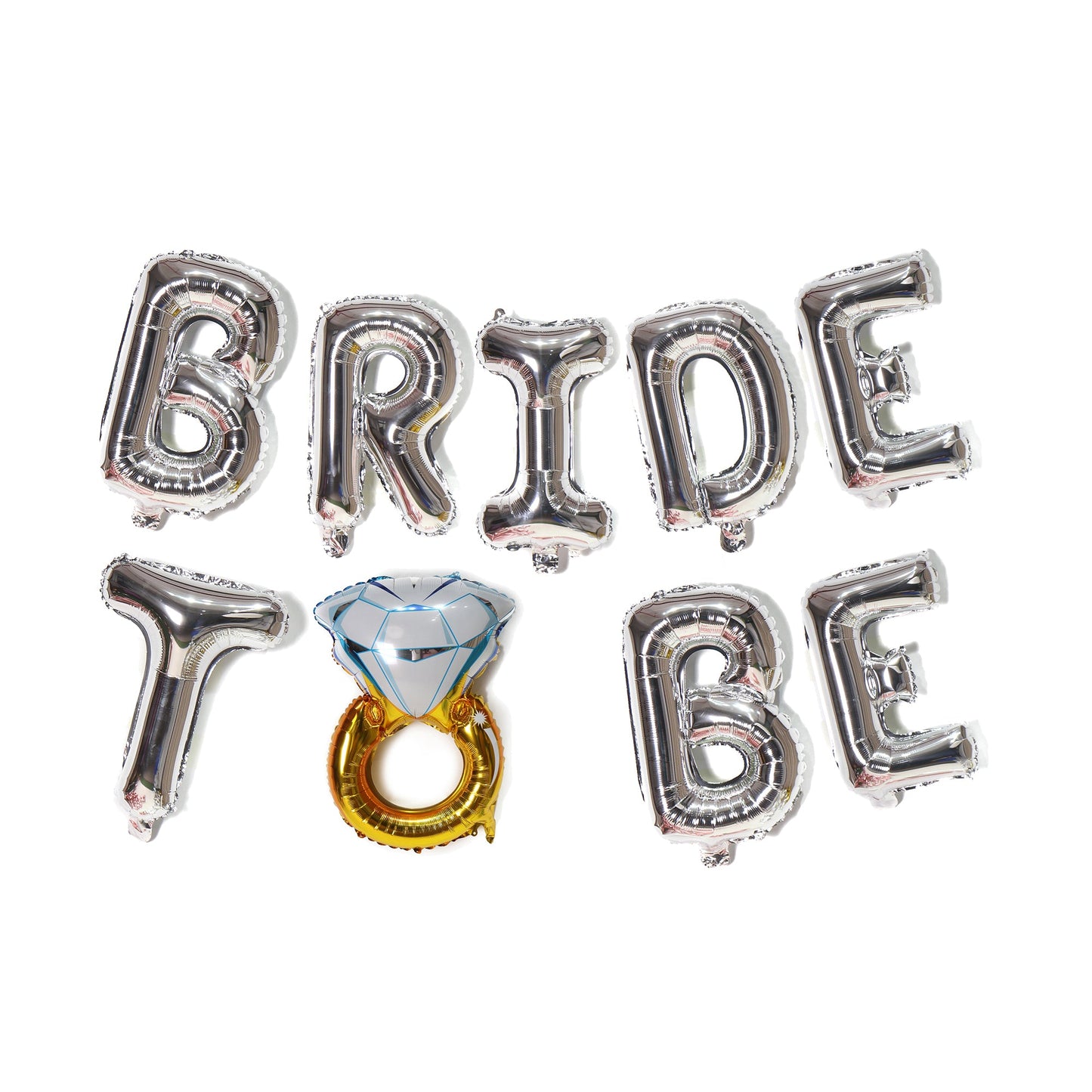 Bride To Be Foil balloon For Bride Party bachelorette (Golden/Silver/Rose Gold) 16" Inch