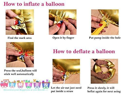 Bride To Be Foil balloon For Bride Party bachelorette (Golden/Silver/Rose Gold) 16" Inch