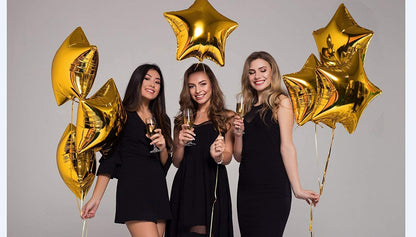 Golden 18"inch Star Foil Balloon